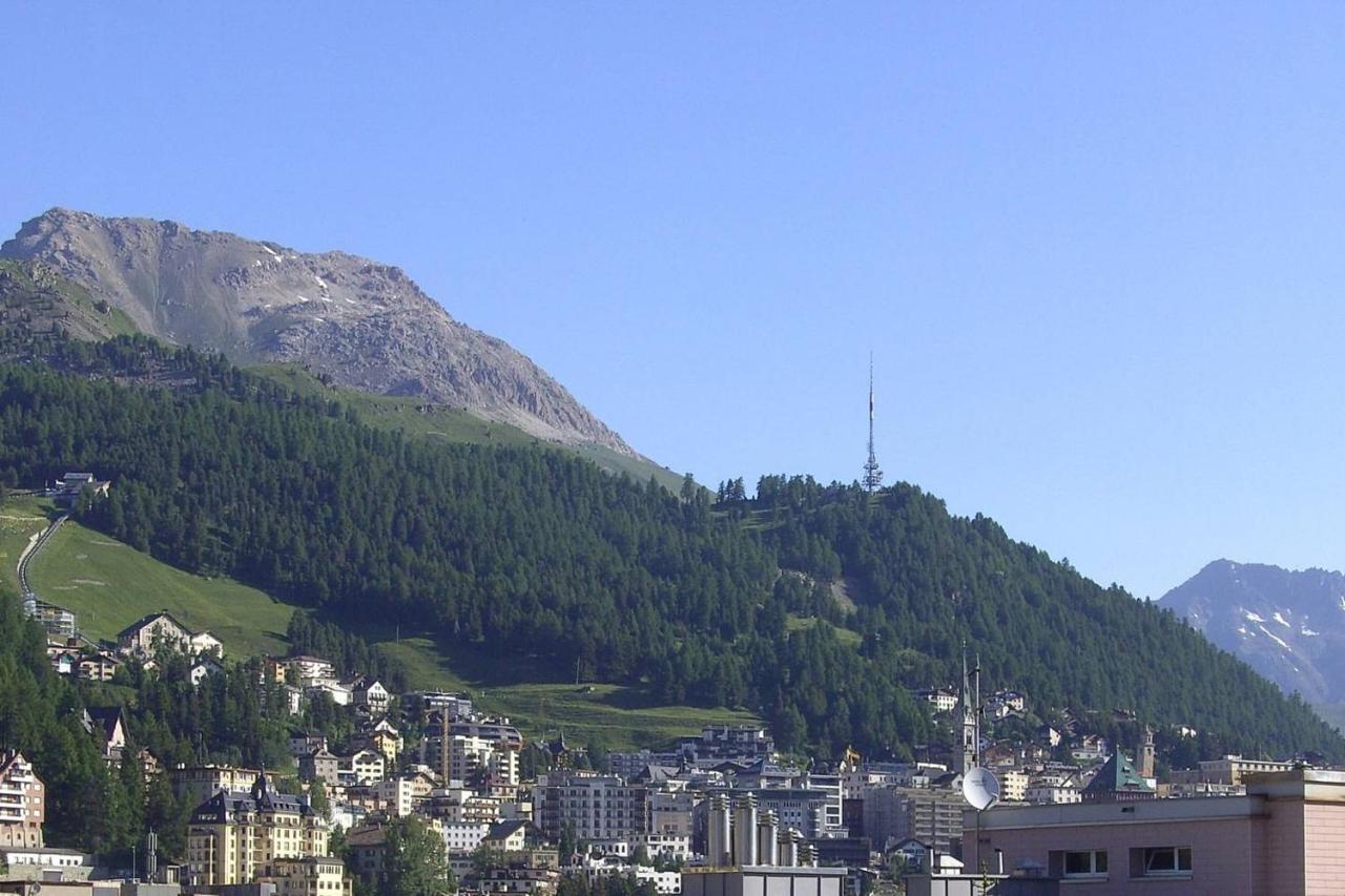Grosse Wohnung Mitten In St. Moritz Am See Bagian luar foto
